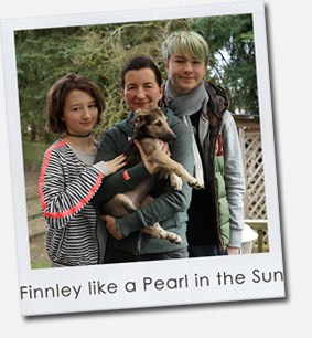 Finnley like a Pearl in the Sun