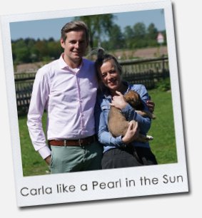 Carla like a Pearl in the Sun