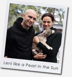 Leni like a Pearl in the Sun