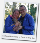 Xciting Greta like a Pearl in the Sun