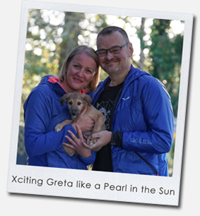 Xciting Greta like a Pearl in the Sun